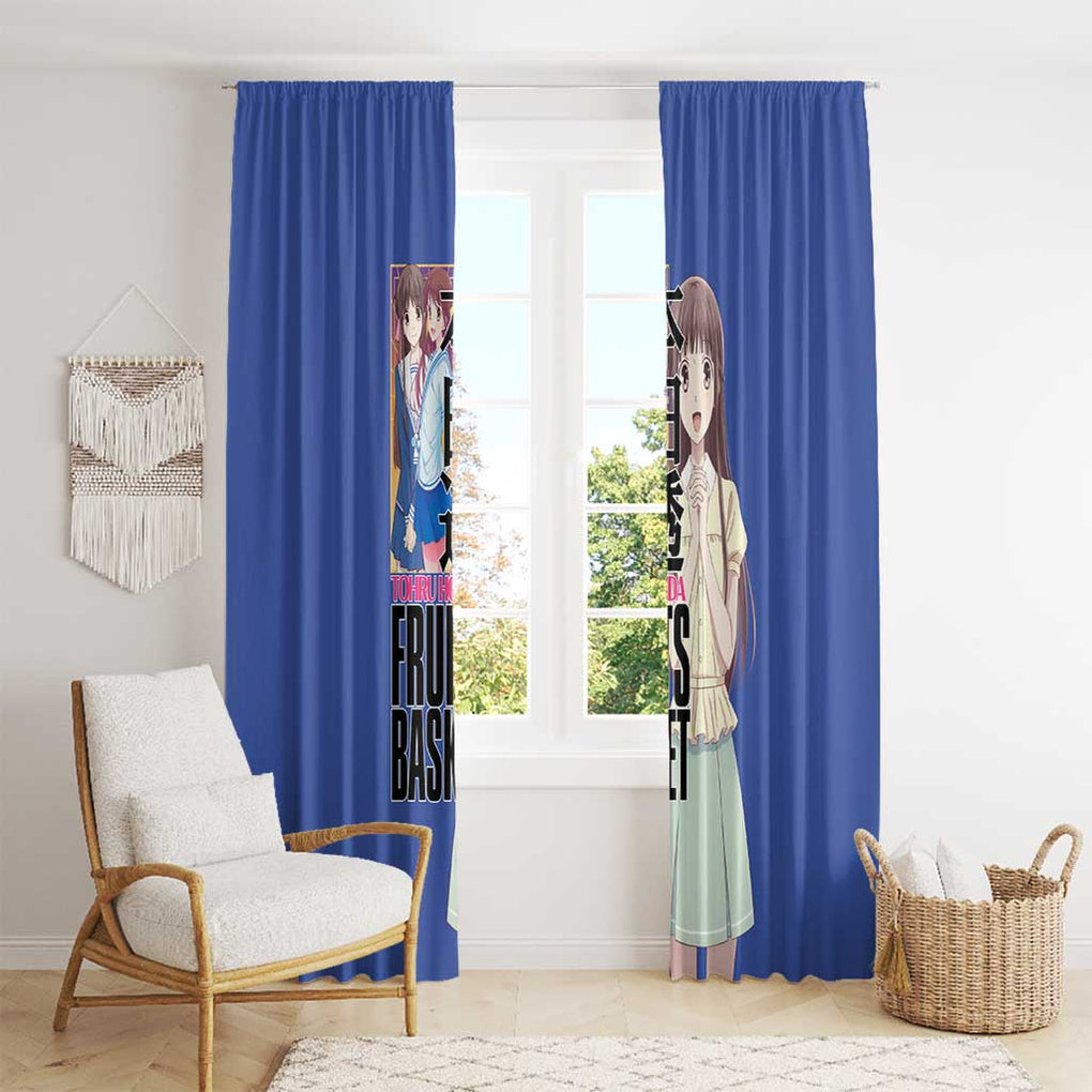 Tohru Honda Fruits Basket Window Curtain Anime Style