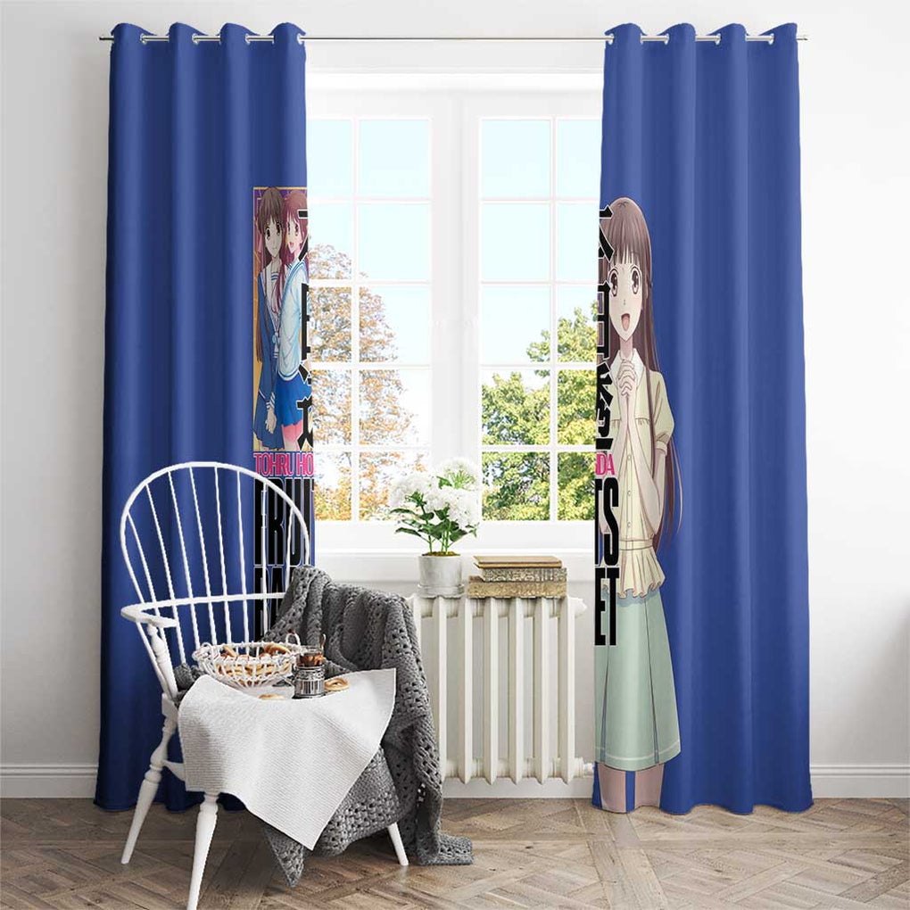 Tohru Honda Fruits Basket Window Curtain Anime Style