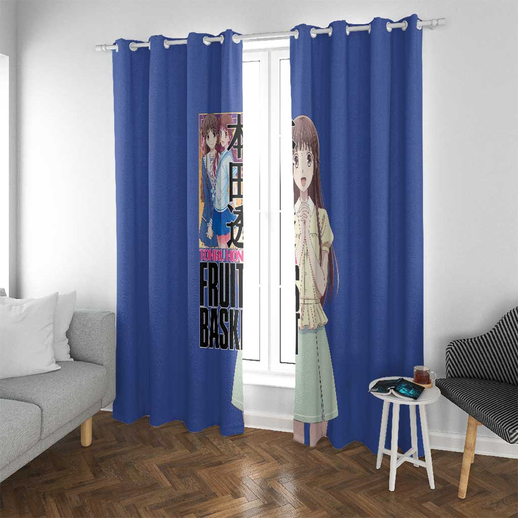 Tohru Honda Fruits Basket Window Curtain Anime Style