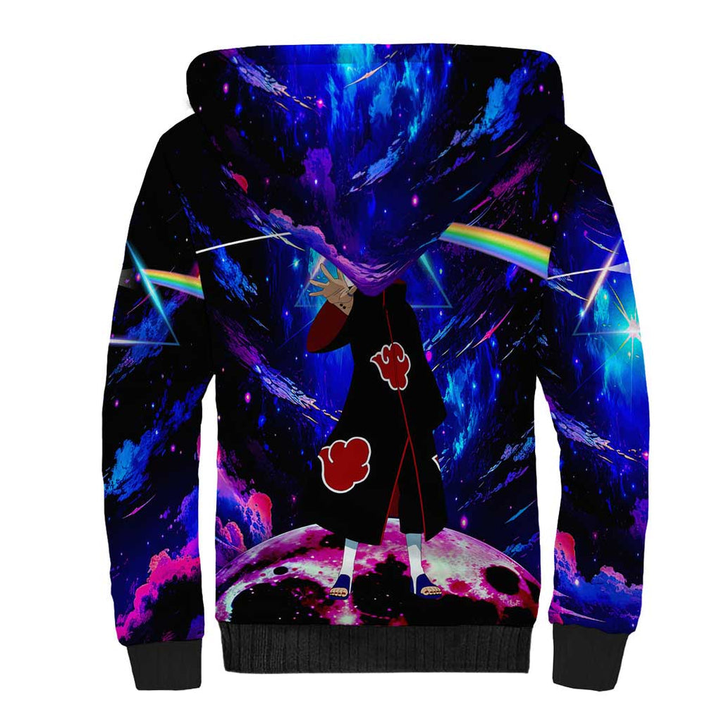 Naruto Akatsuki Astral Led Pain Sherpa Hoodie Trippy Style