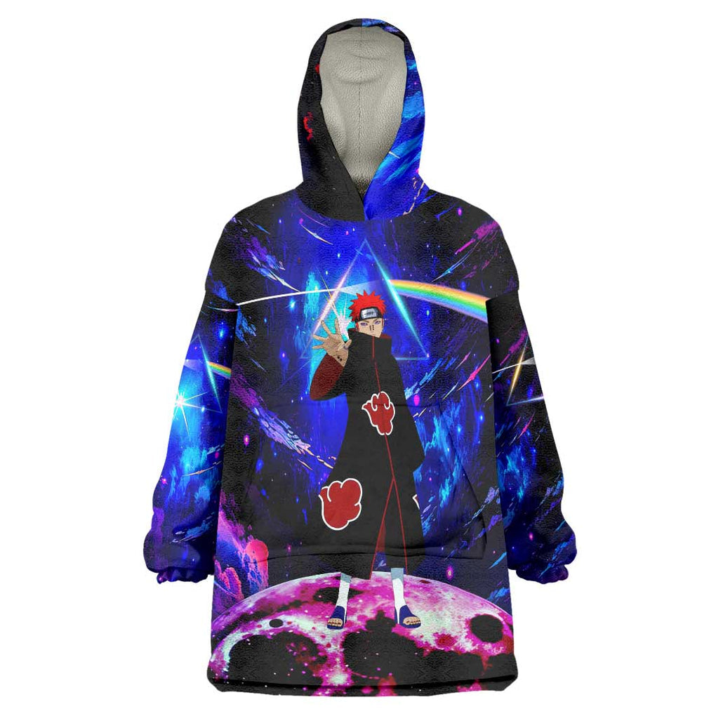 Naruto Akatsuki Astral Led Pain Wearable Blanket Hoodie Trippy Style