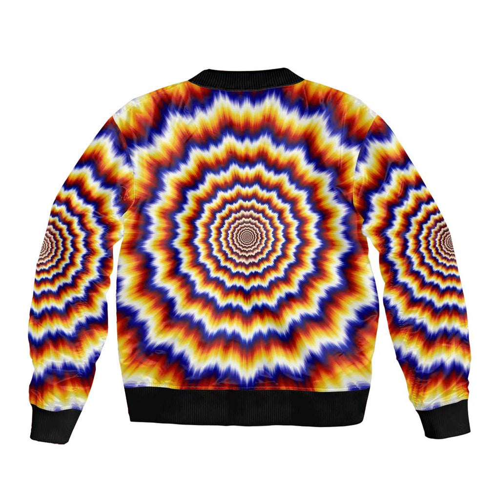 One Piece Fractal Explosion Trafalgar Law Bomber Jacket Fractal Explosion Style