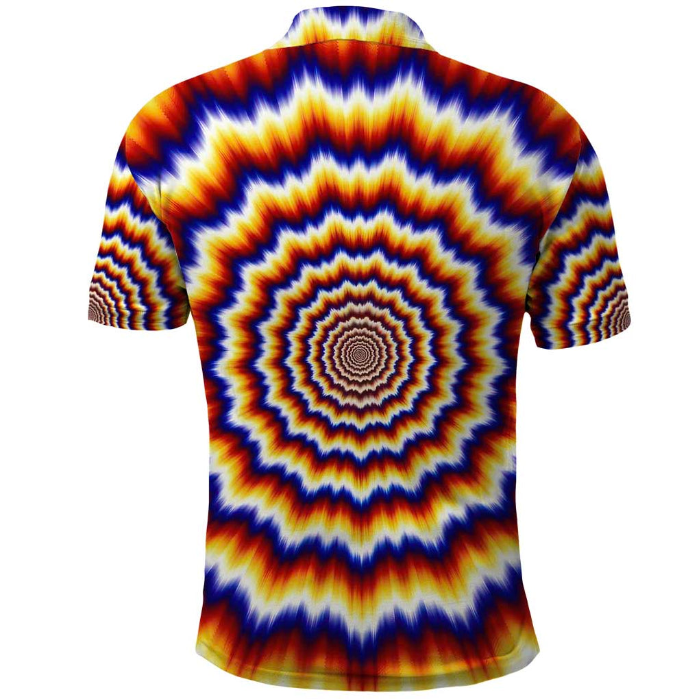 One Piece Fractal Explosion Trafalgar Law Polo Shirt Fractal Explosion Style