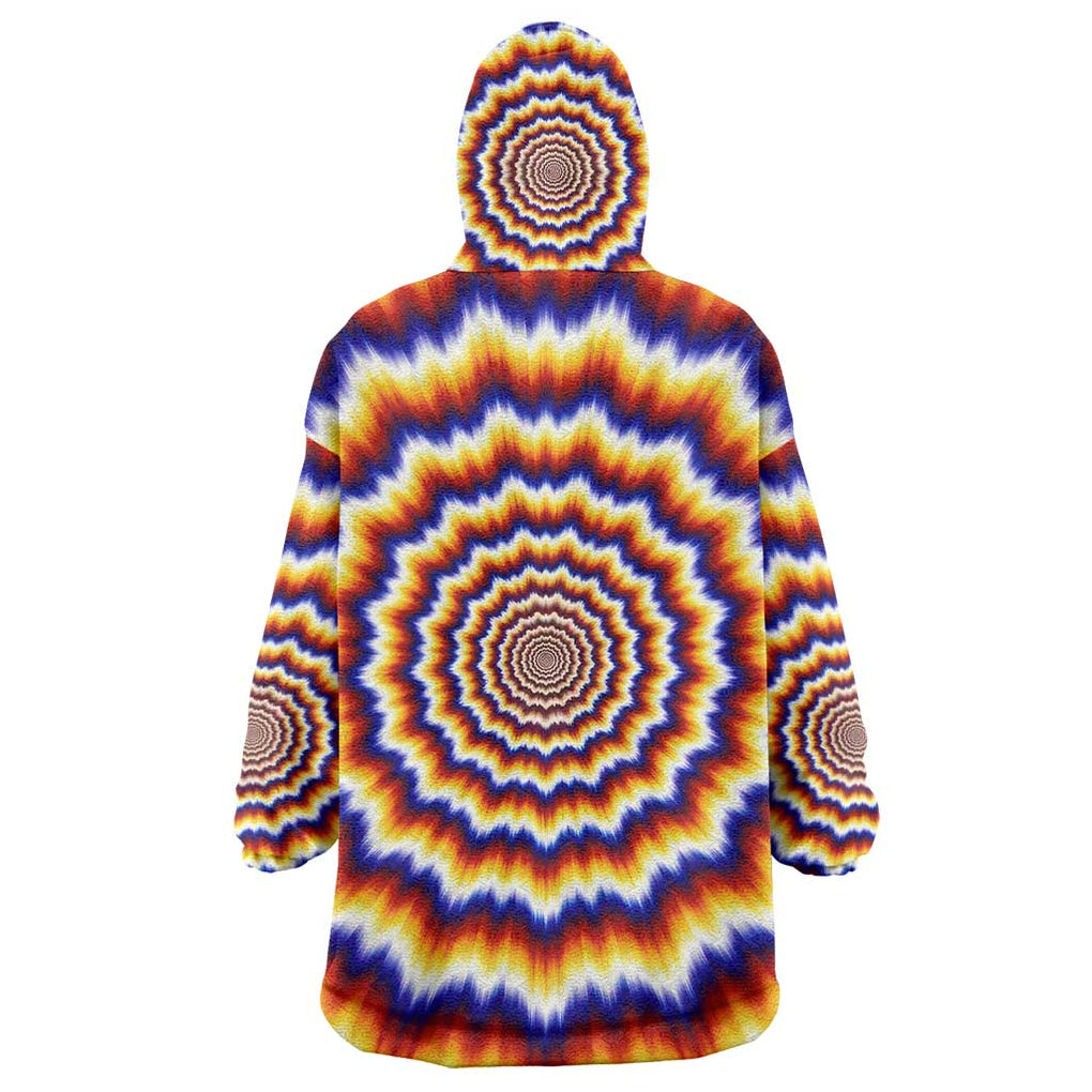 One Piece Fractal Explosion Trafalgar Law Wearable Blanket Hoodie Fractal Explosion Style