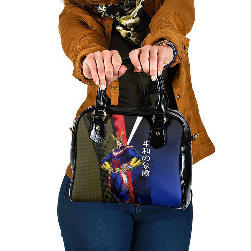 All Might Dual Form Shoulder Handbag Japanese Comic Book Style