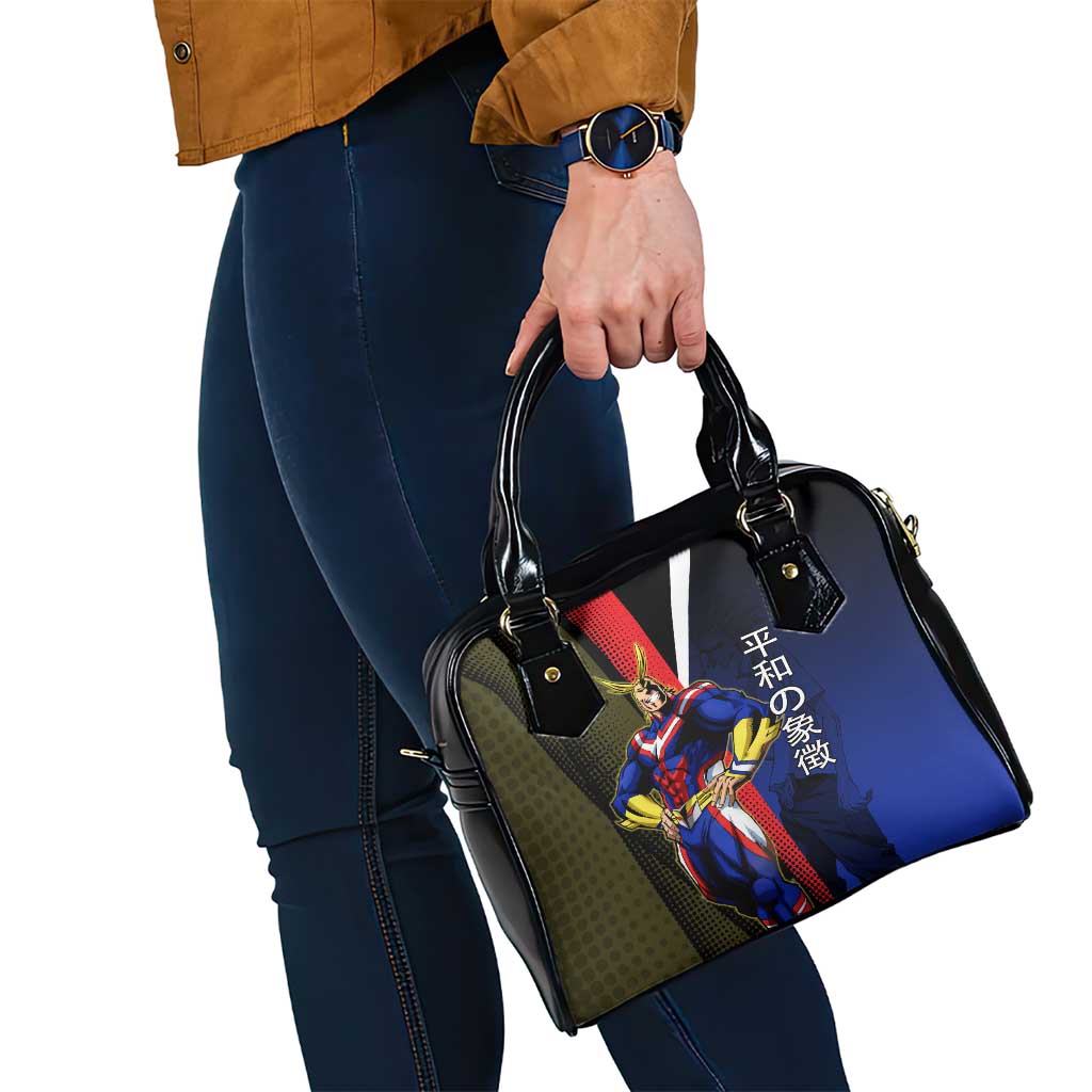All Might Dual Form Shoulder Handbag Japanese Comic Book Style