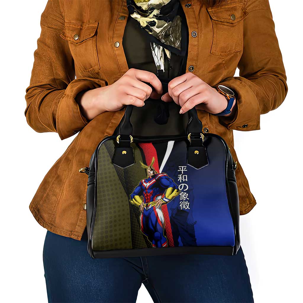 All Might Dual Form Shoulder Handbag Japanese Comic Book Style