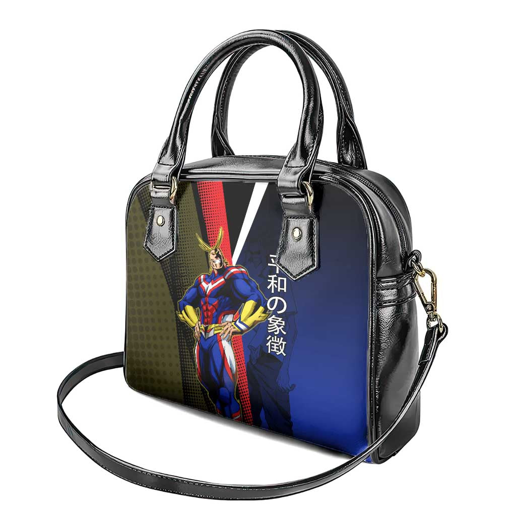 All Might Dual Form Shoulder Handbag Japanese Comic Book Style
