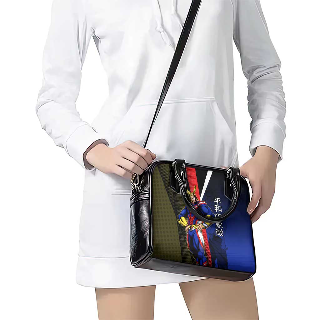 All Might Dual Form Shoulder Handbag Japanese Comic Book Style
