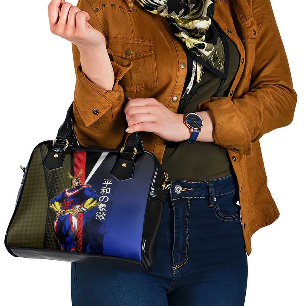All Might Dual Form Shoulder Handbag Japanese Comic Book Style