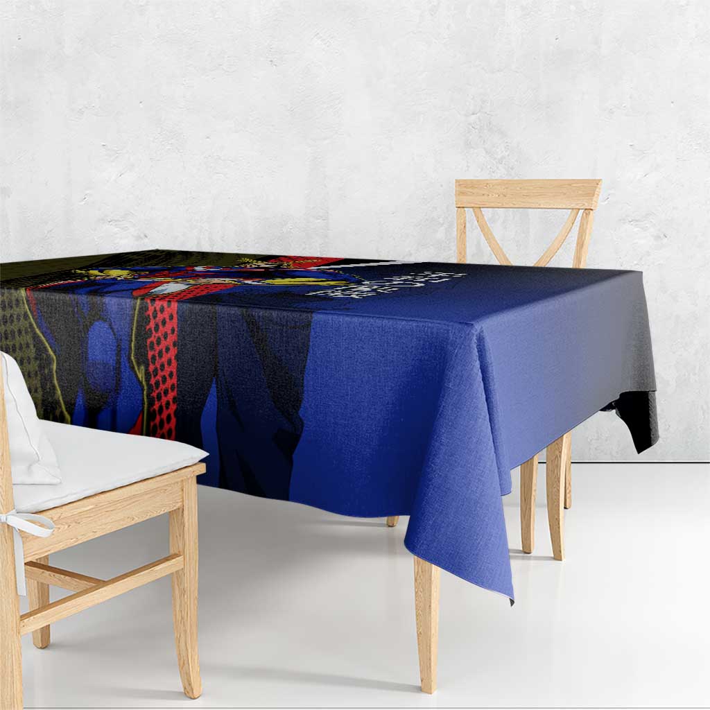 All Might Dual Form Tablecloth Japanese Comic Book Style