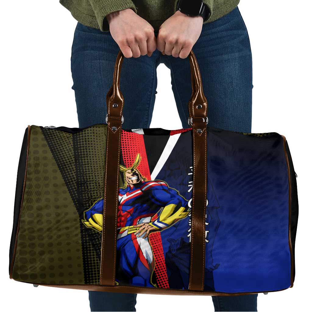 All Might Dual Form Travel Bag Japanese Comic Book Style