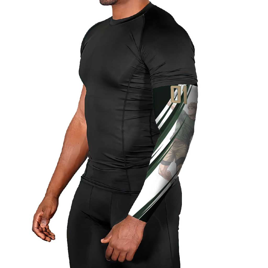 Personalized Mumen Rider Volleyball Arm Sleeves Saitama Anime