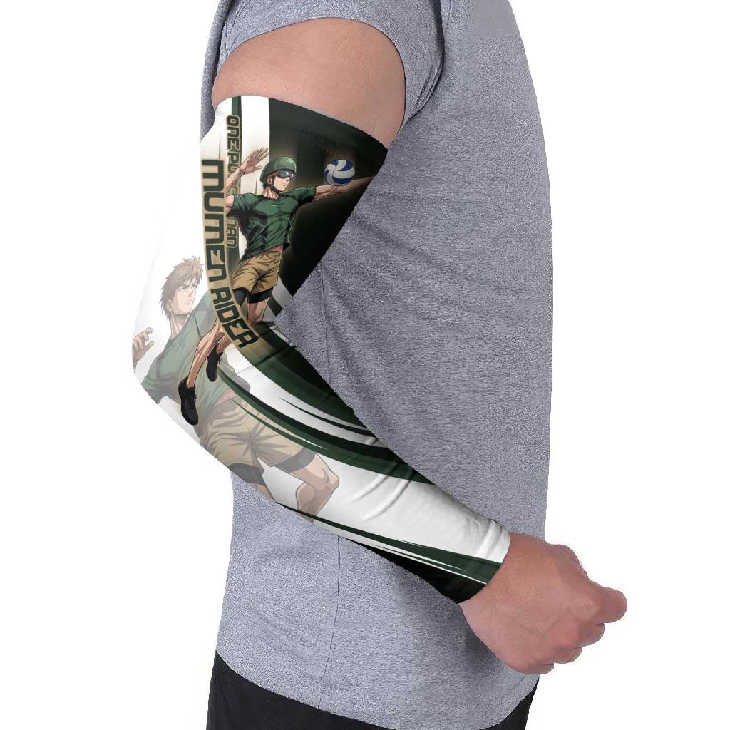 Personalized Mumen Rider Volleyball Arm Sleeves Saitama Anime