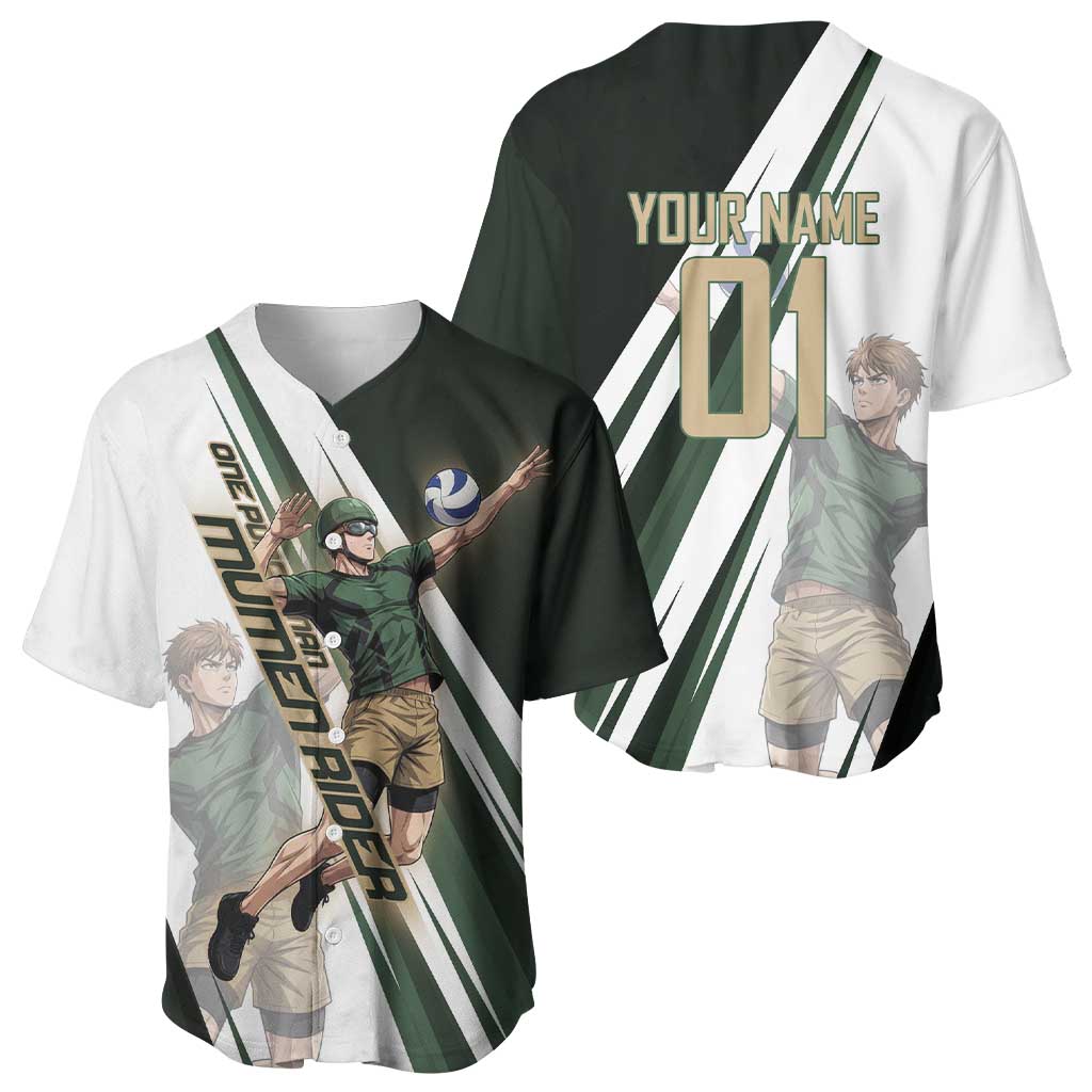 Personalized Mumen Rider Volleyball Baseball Jersey Saitama Anime