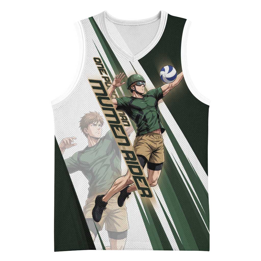 Personalized Mumen Rider Volleyball Basketball Jersey Saitama Anime