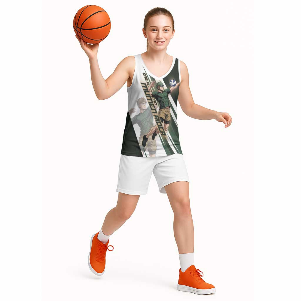Personalized Mumen Rider Volleyball Basketball Jersey Saitama Anime