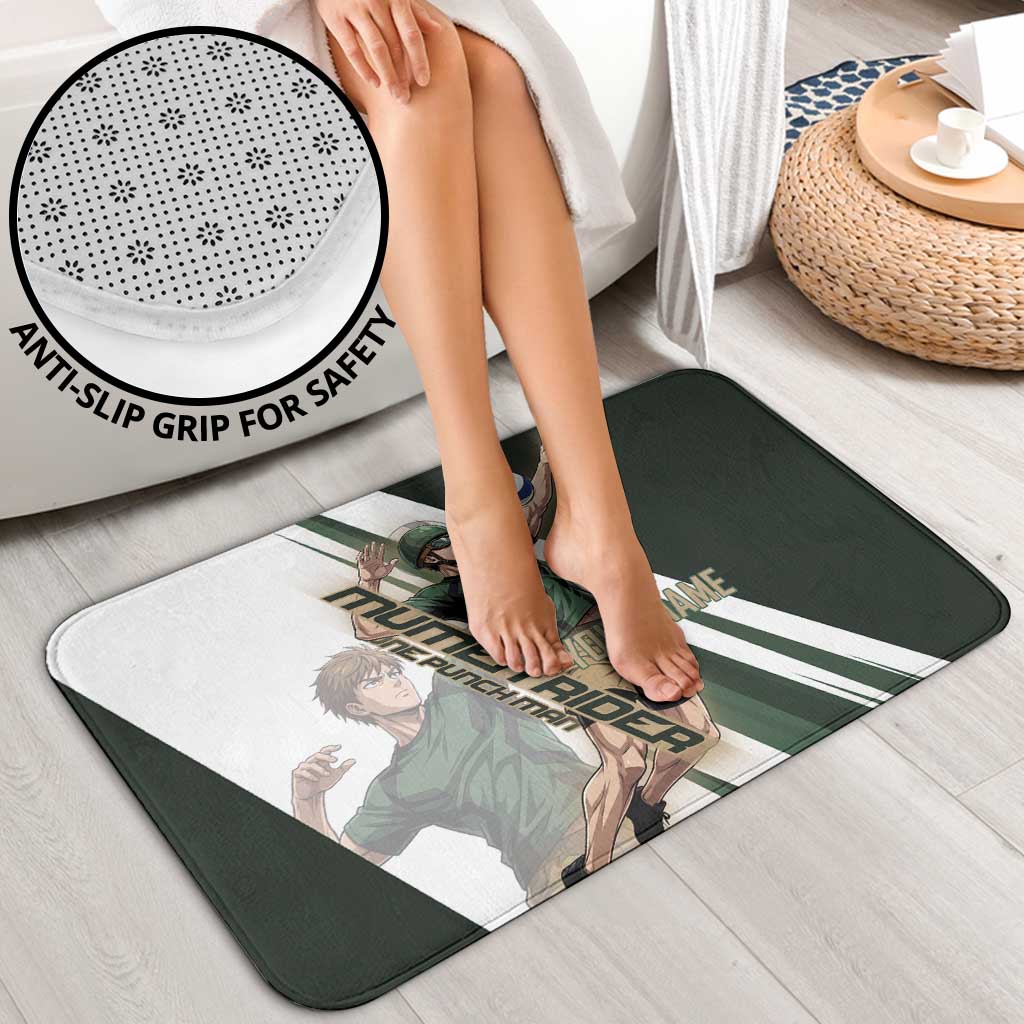 Personalized Mumen Rider Volleyball Bathroom Set Saitama Anime