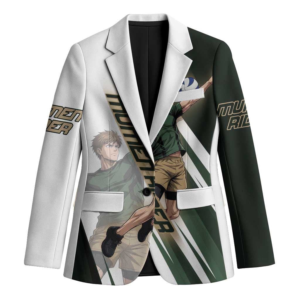 Personalized Mumen Rider Volleyball Blazer Saitama Anime