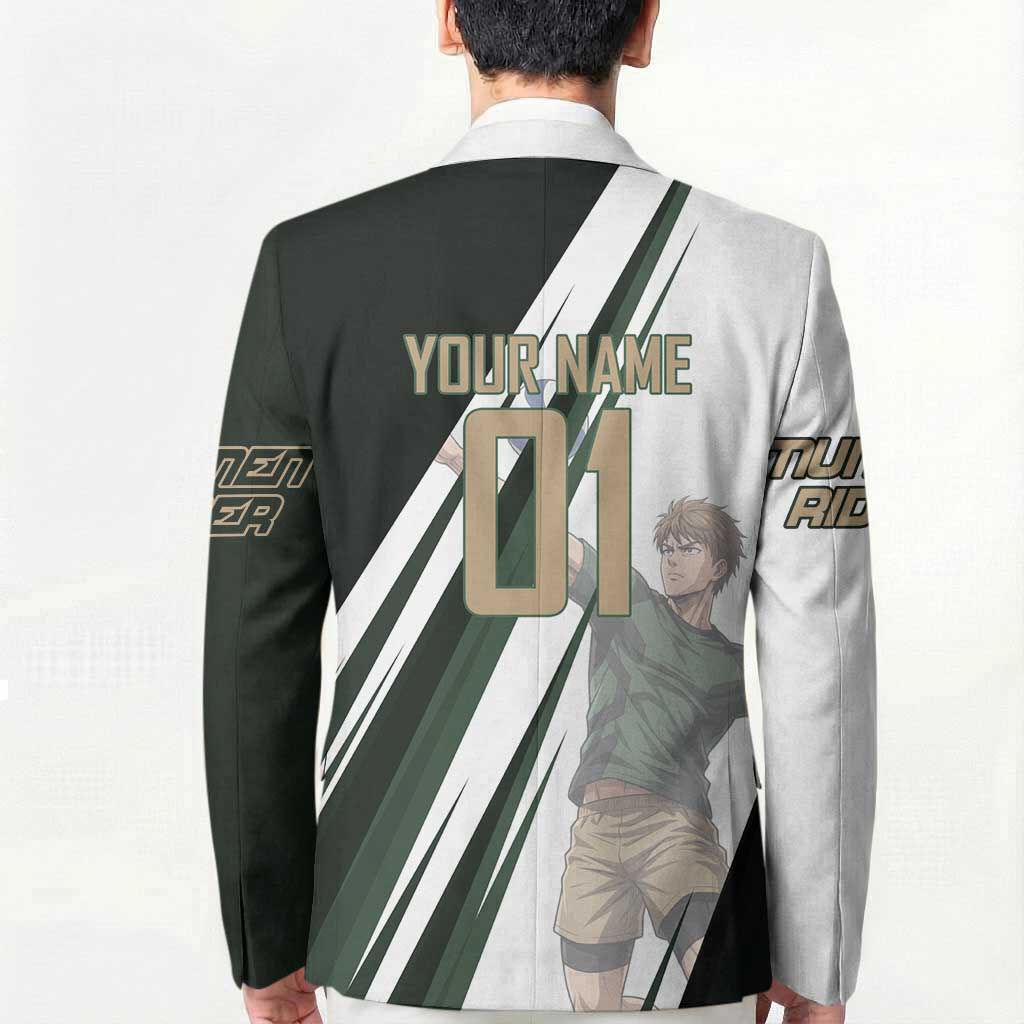 Personalized Mumen Rider Volleyball Blazer Saitama Anime