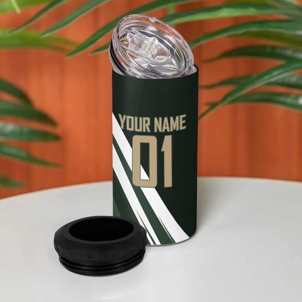 Personalized Mumen Rider Volleyball 4 in 1 Can Cooler Tumbler Saitama Anime