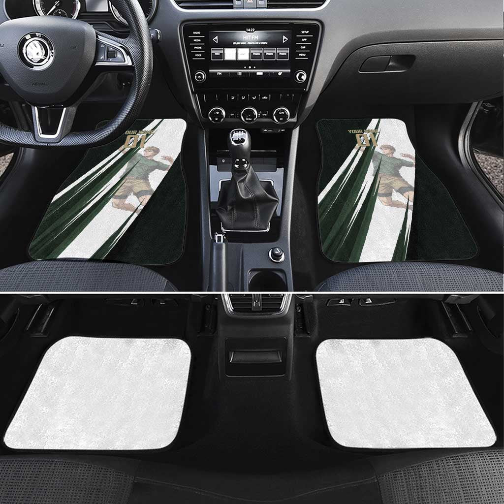 Personalized Mumen Rider Volleyball Car Mats Saitama Anime