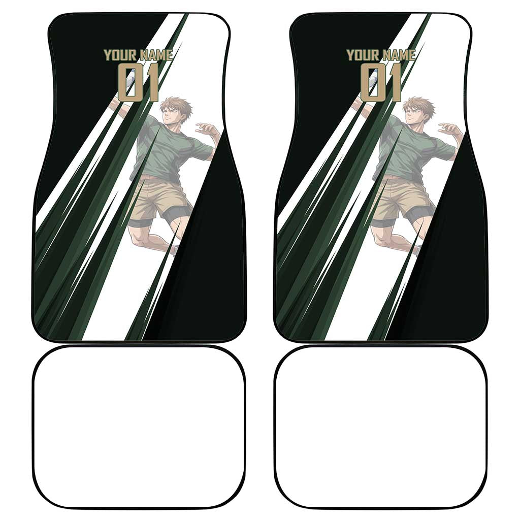 Personalized Mumen Rider Volleyball Car Mats Saitama Anime