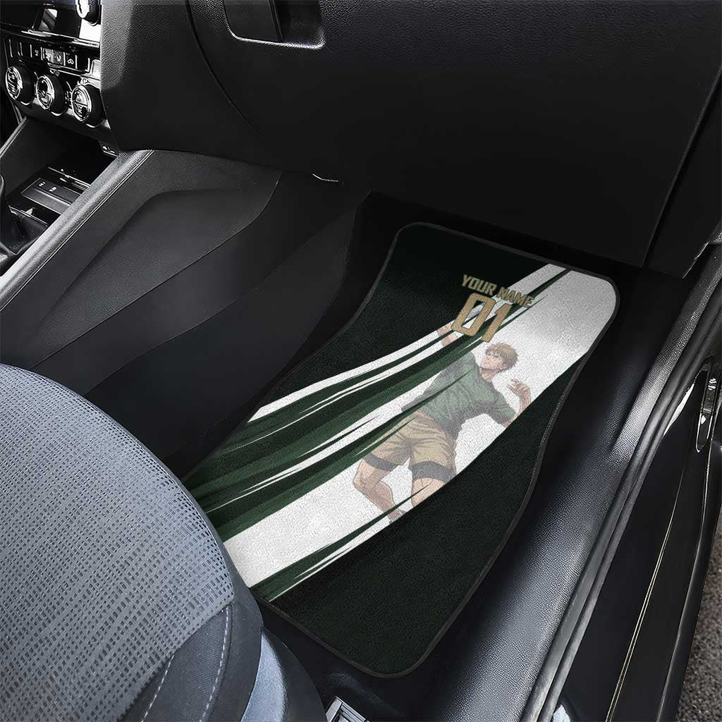 Personalized Mumen Rider Volleyball Car Mats Saitama Anime