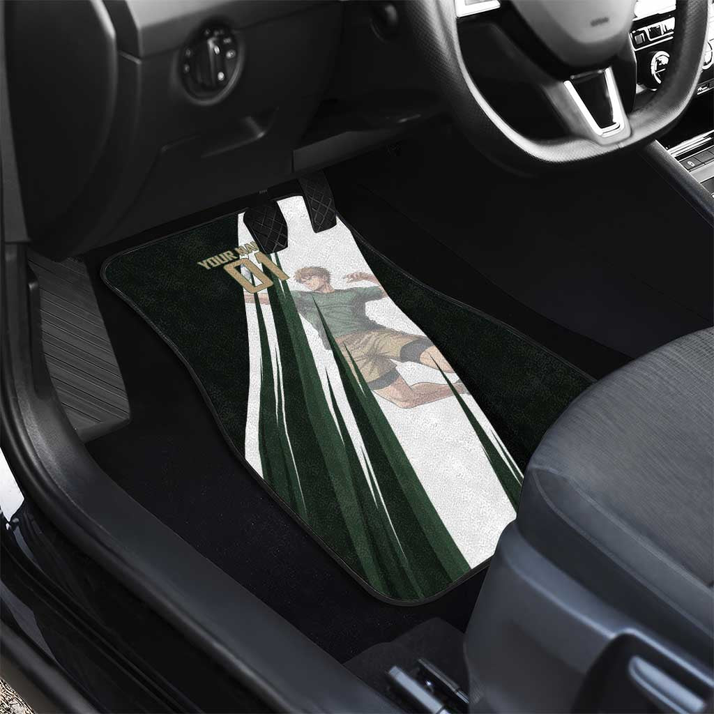Personalized Mumen Rider Volleyball Car Mats Saitama Anime