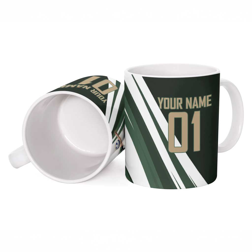 Personalized Mumen Rider Volleyball Ceramic Mug Saitama Anime