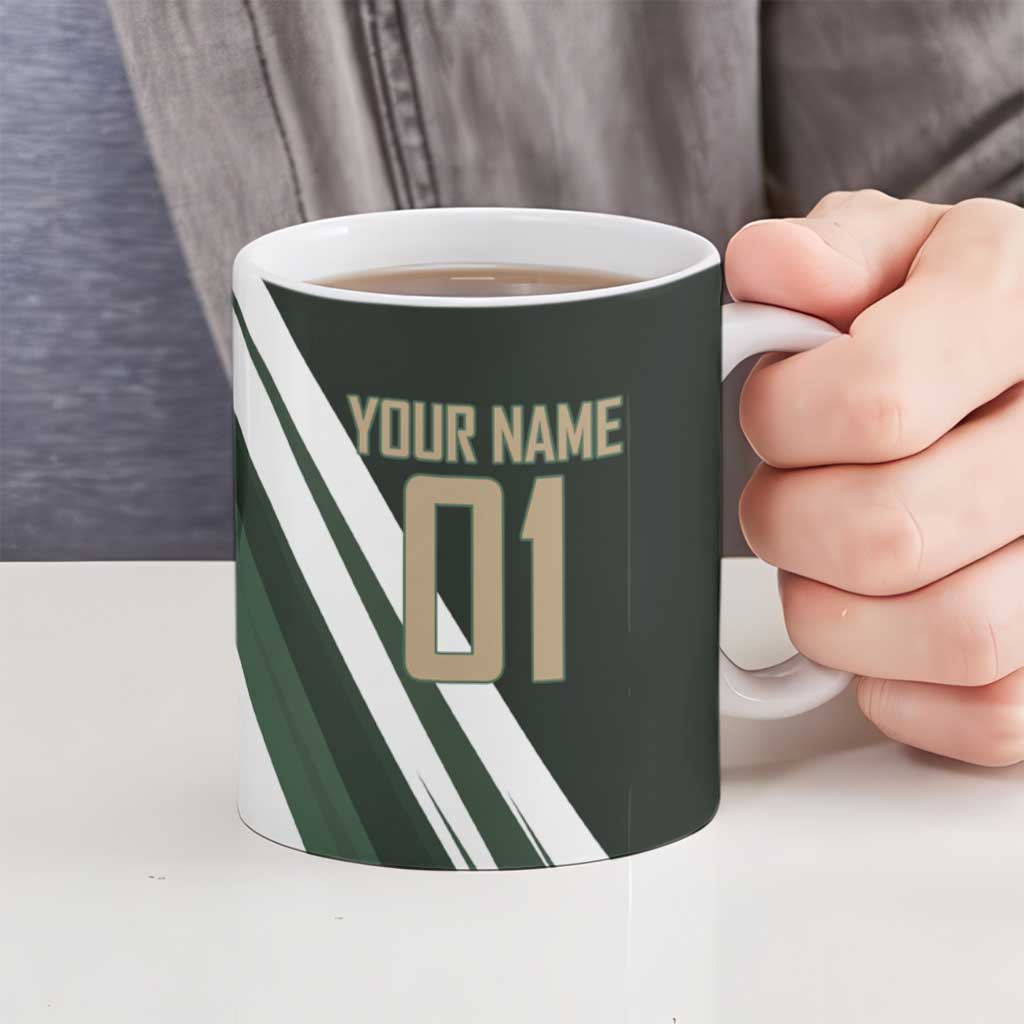 Personalized Mumen Rider Volleyball Ceramic Mug Saitama Anime