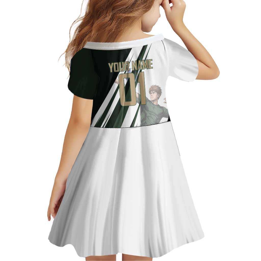 Personalized Mumen Rider Volleyball Family Matching Long Sleeve Bodycon Dress and Hawaiian Shirt Saitama Anime