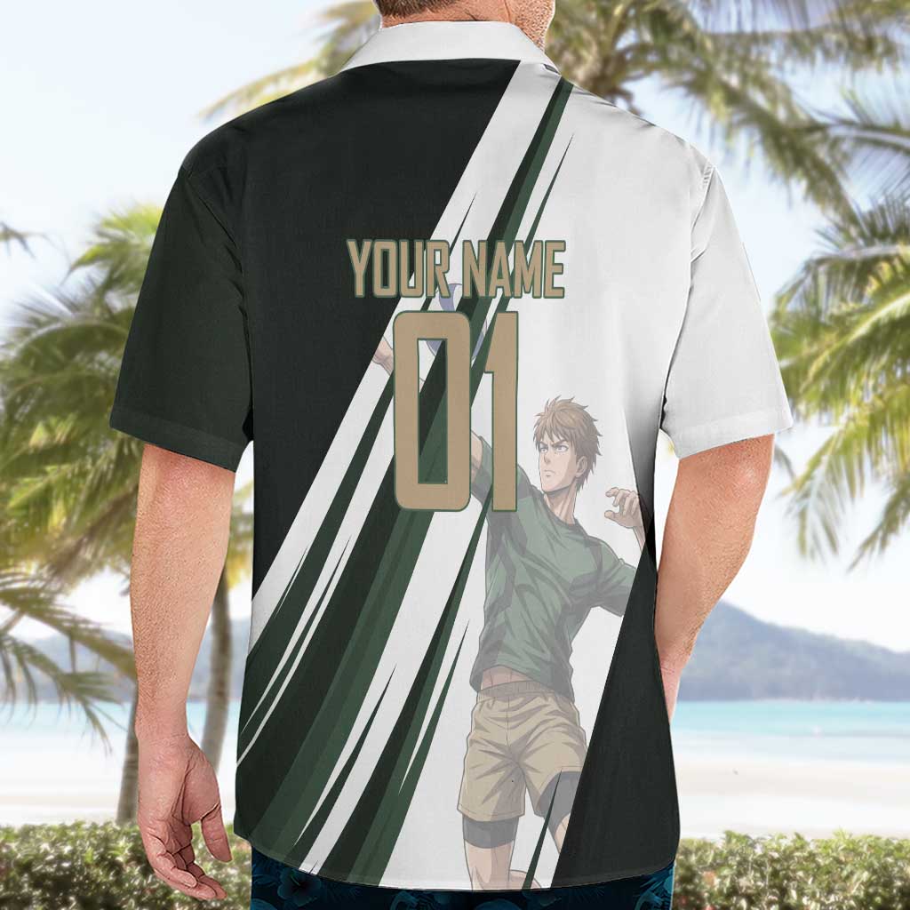 Personalized Mumen Rider Volleyball Hawaiian Shirt Saitama Anime