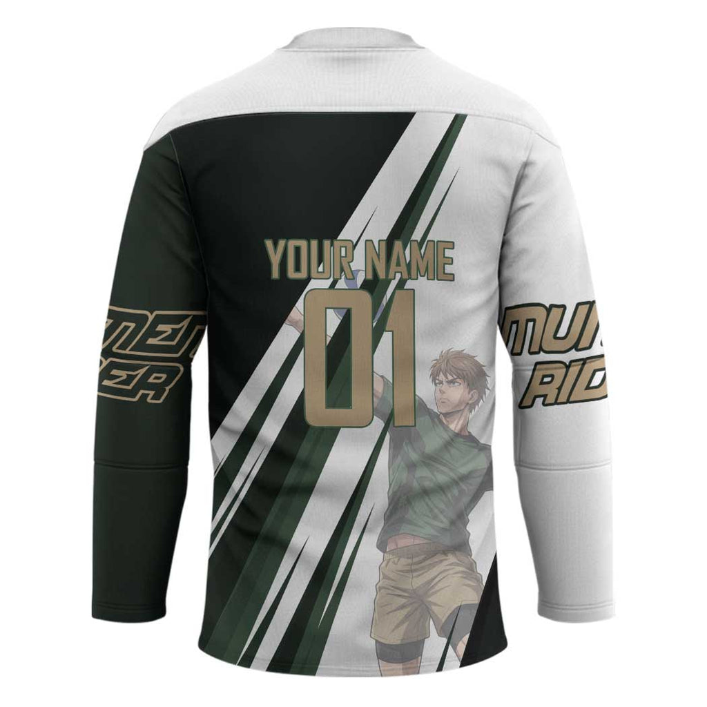 Personalized Mumen Rider Volleyball Hockey Jersey Saitama Anime