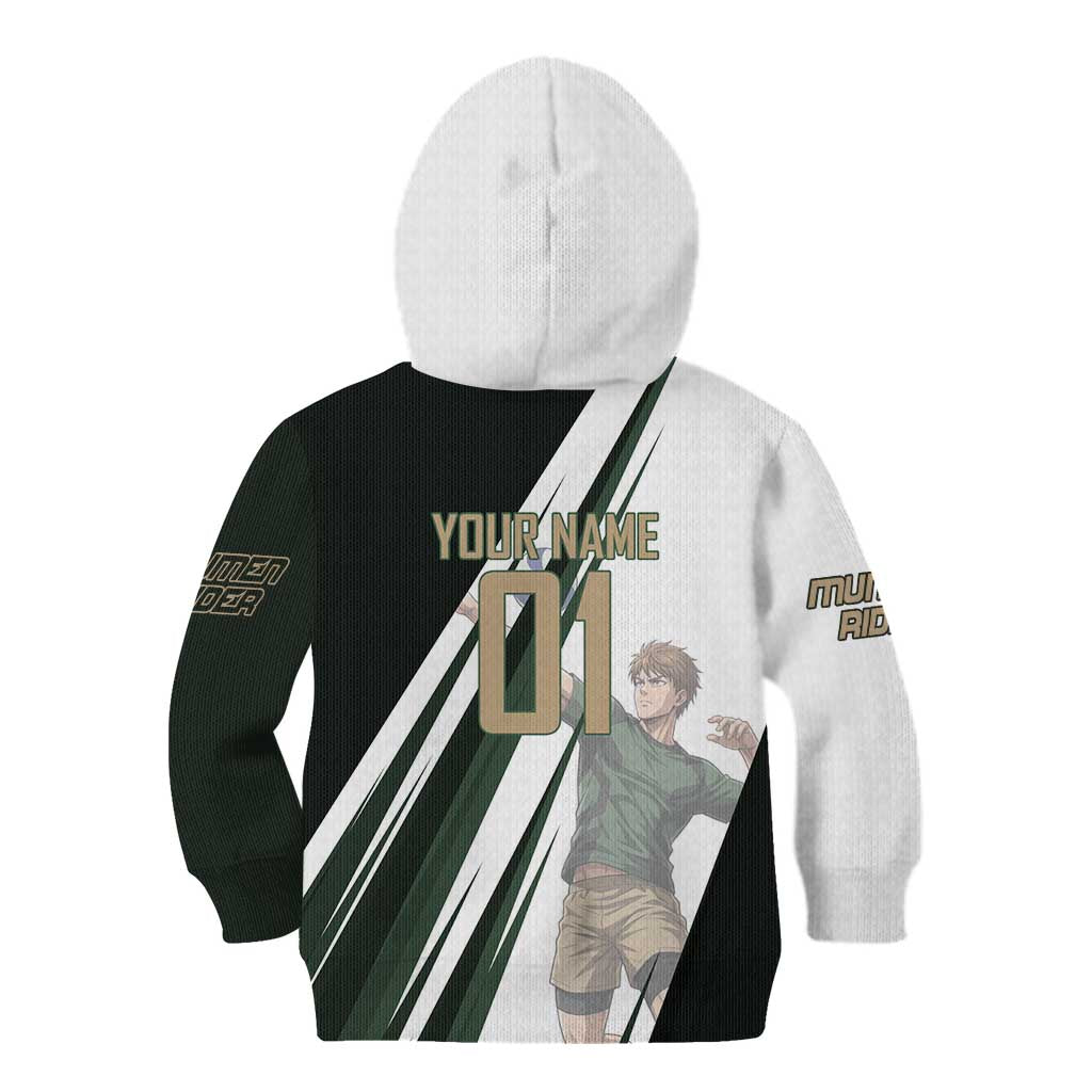 Personalized Mumen Rider Volleyball Kid Hoodie Saitama Anime