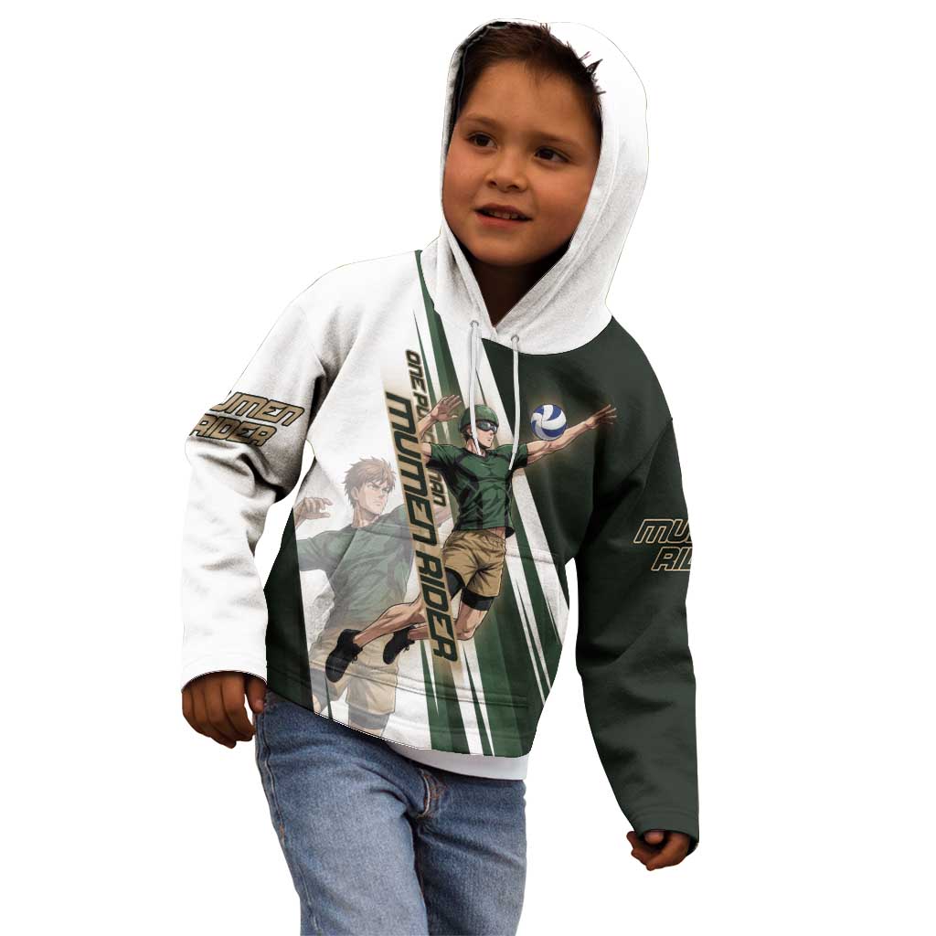 Personalized Mumen Rider Volleyball Kid Hoodie Saitama Anime