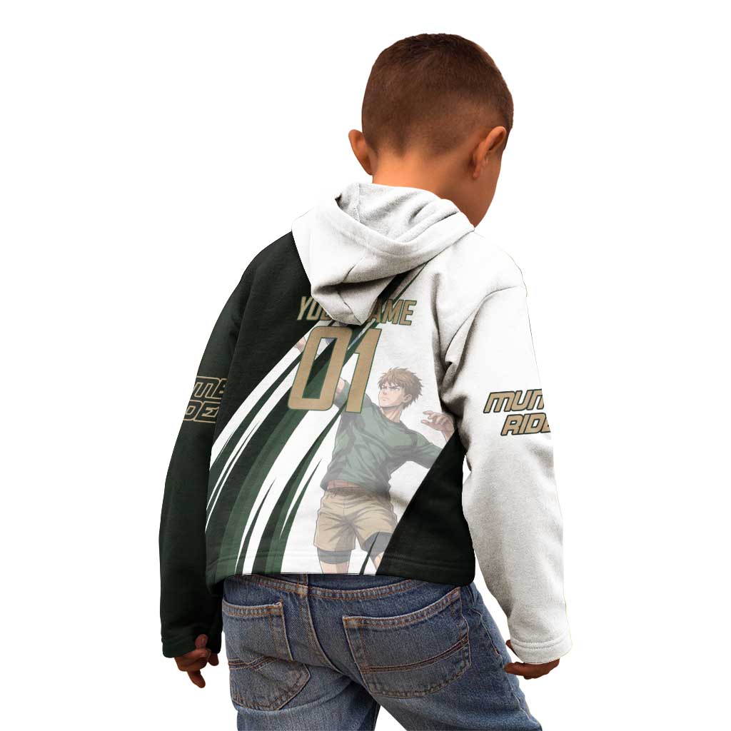 Personalized Mumen Rider Volleyball Kid Hoodie Saitama Anime
