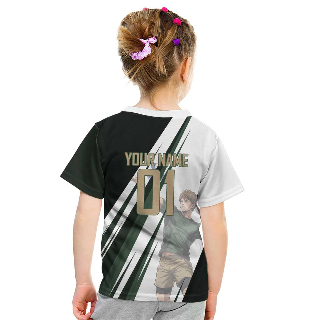 Personalized Mumen Rider Volleyball Kid T Shirt Saitama Anime