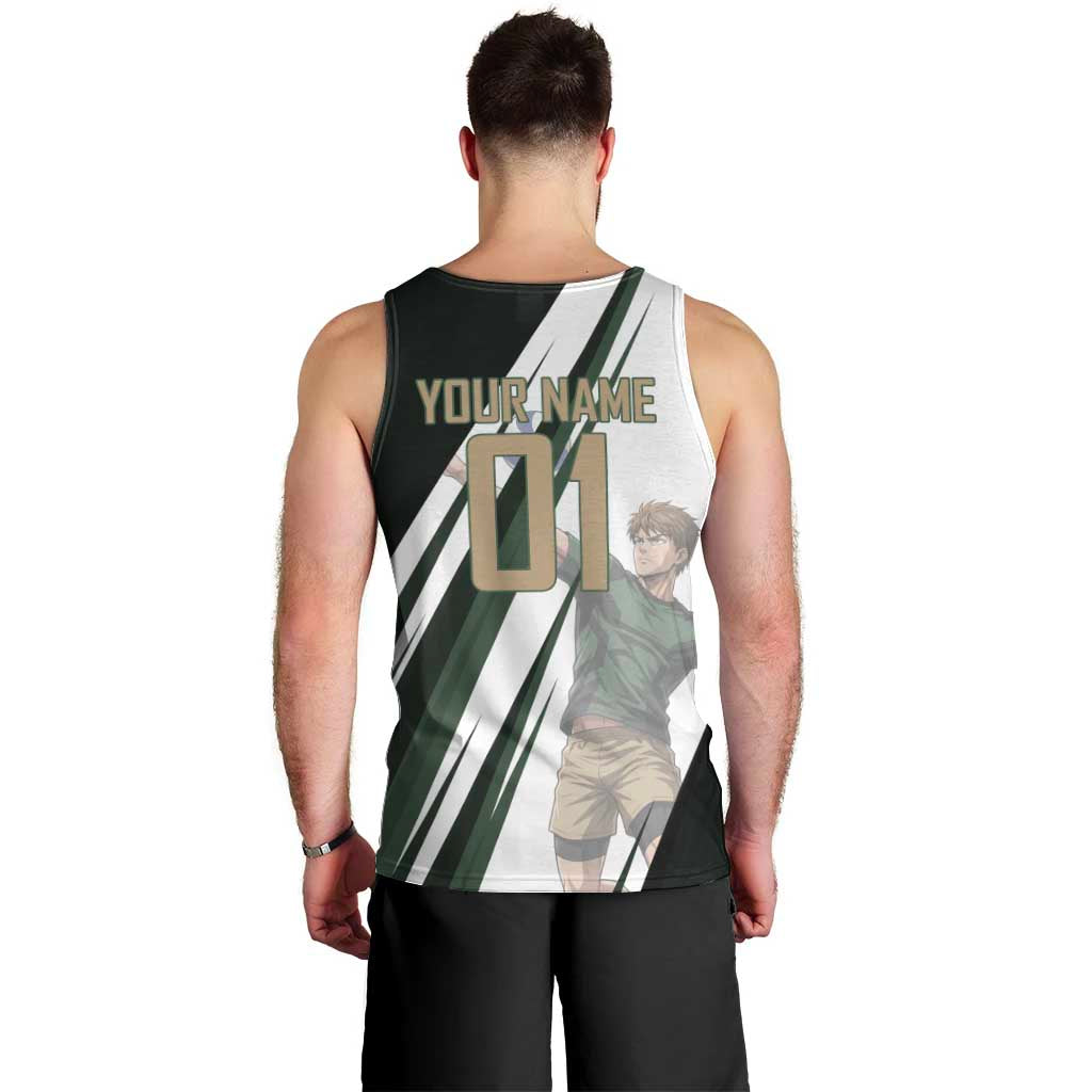 Personalized Mumen Rider Volleyball Men Tank Top Saitama Anime