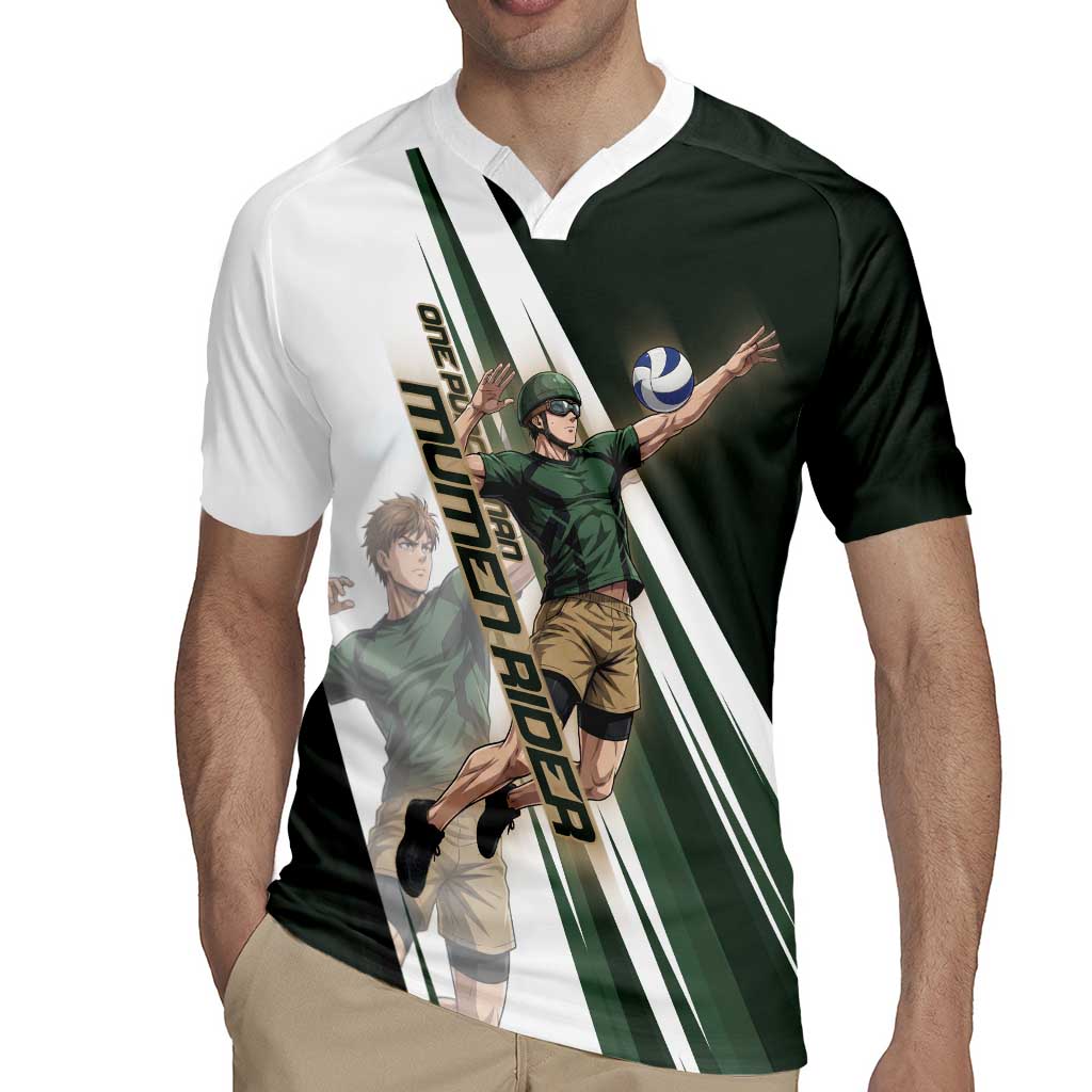 Personalized Mumen Rider Volleyball Rugby Jersey Saitama Anime