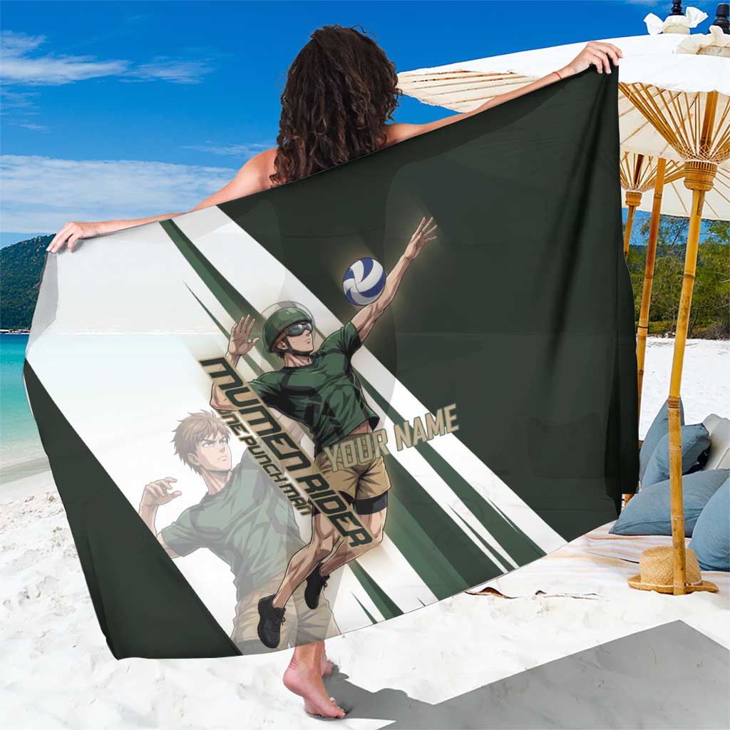 Personalized Mumen Rider Volleyball Sarong Saitama Anime