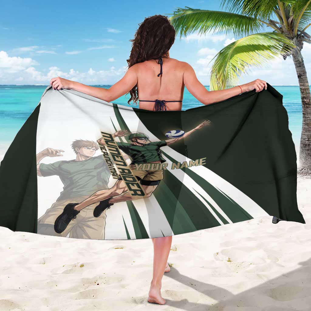 Personalized Mumen Rider Volleyball Sarong Saitama Anime