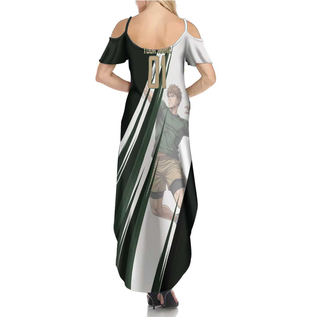 Personalized Mumen Rider Volleyball Summer Maxi Dress Saitama Anime