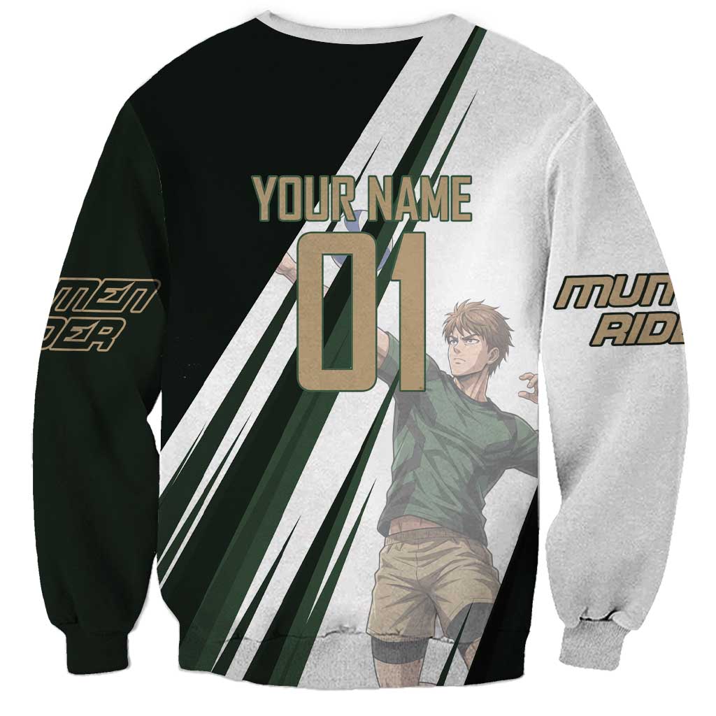 Personalized Mumen Rider Volleyball Sweatshirt Saitama Anime