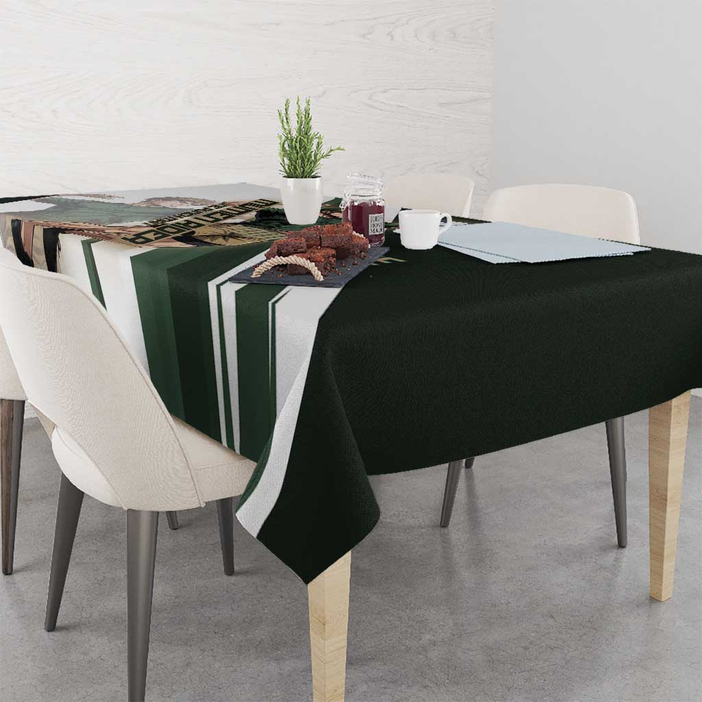 Personalized Mumen Rider Volleyball Tablecloth Saitama Anime