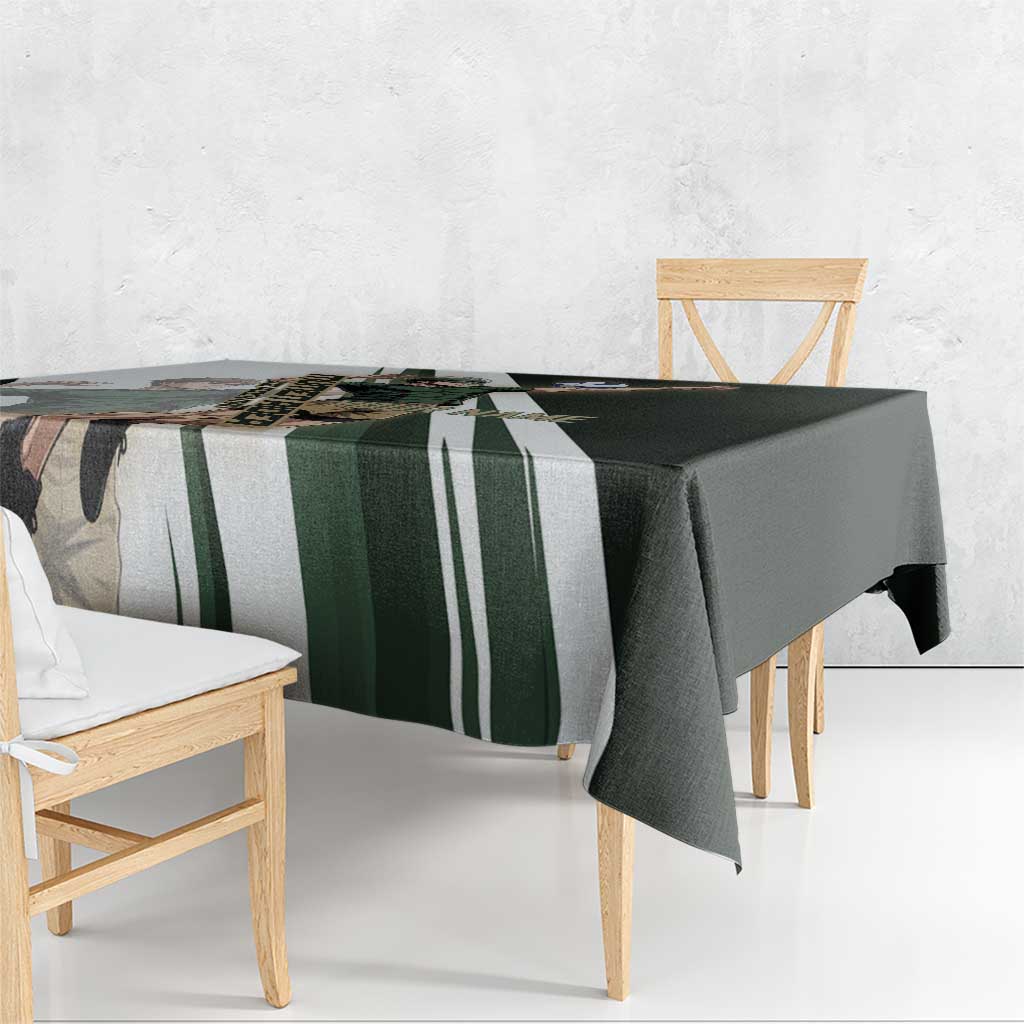 Personalized Mumen Rider Volleyball Tablecloth Saitama Anime