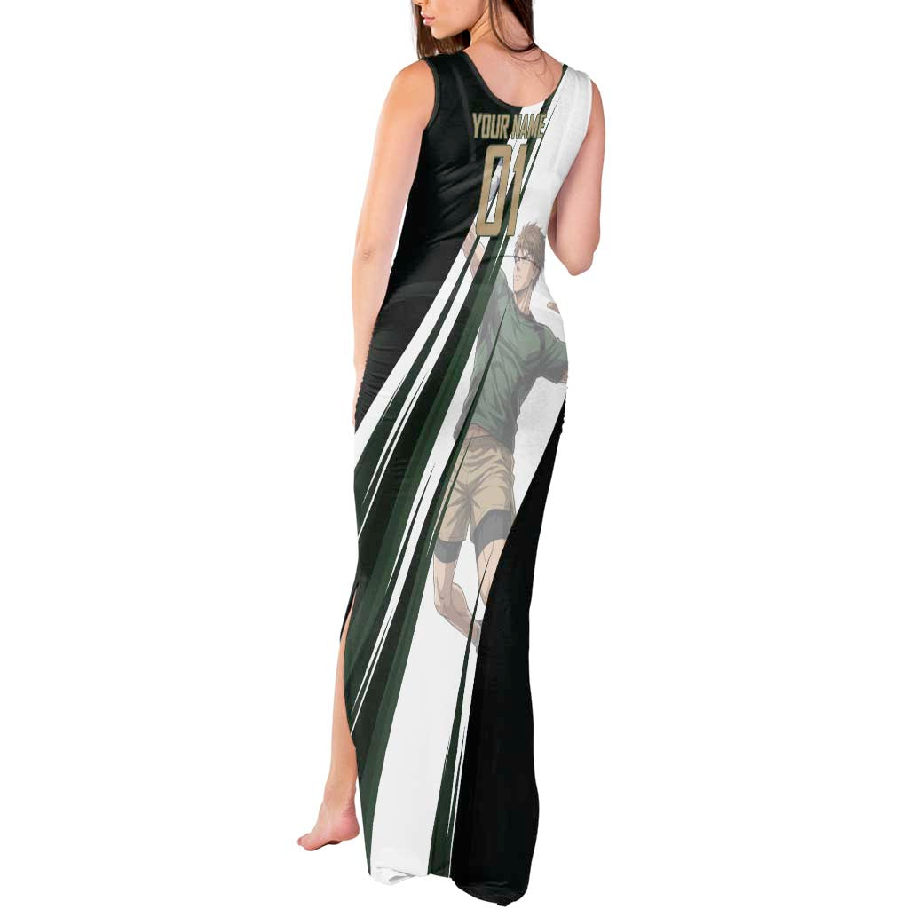 Personalized Mumen Rider Volleyball Tank Maxi Dress Saitama Anime