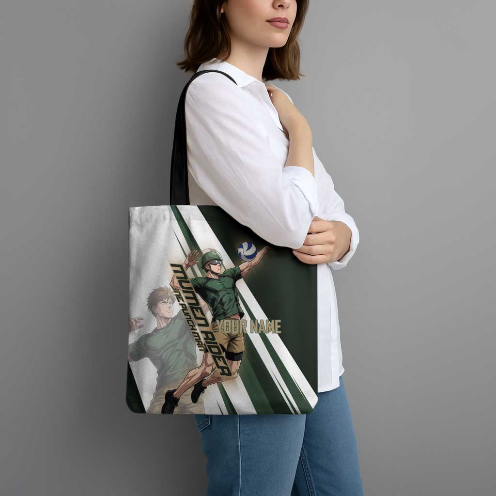 Personalized Mumen Rider Volleyball Tote Bag Saitama Anime