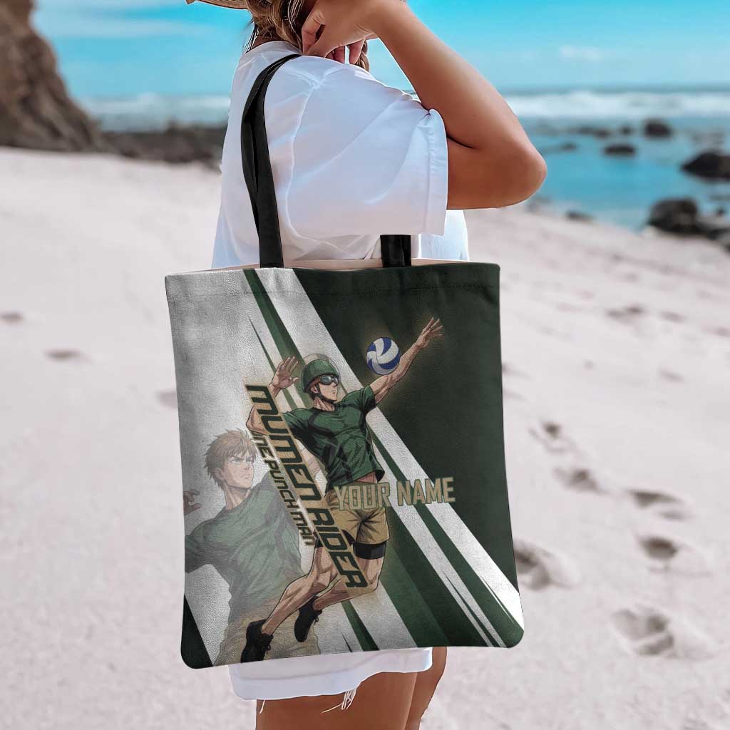 Personalized Mumen Rider Volleyball Tote Bag Saitama Anime