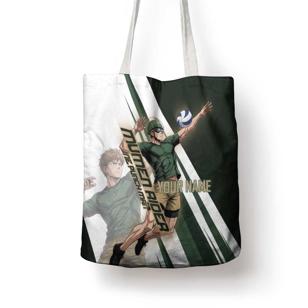 Personalized Mumen Rider Volleyball Tote Bag Saitama Anime